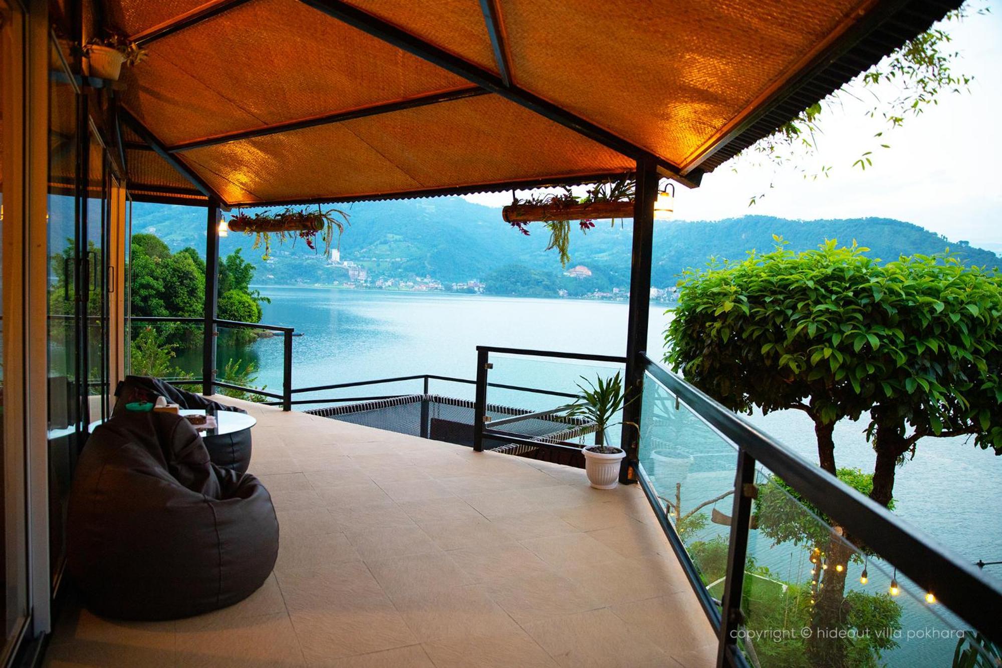 The Hideout Villa Pokhara Exterior foto